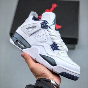 Air Jordan AJ4 Retro Columbia White Blue 314254-107